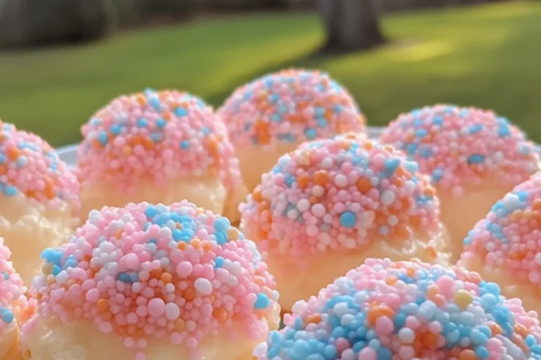 CRISPY COTTON CANDY CHEESECAKE