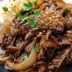 Caramelized Pulled Beef
