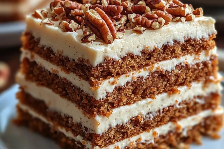 Carrot Cake with Cream Cheese Frosting