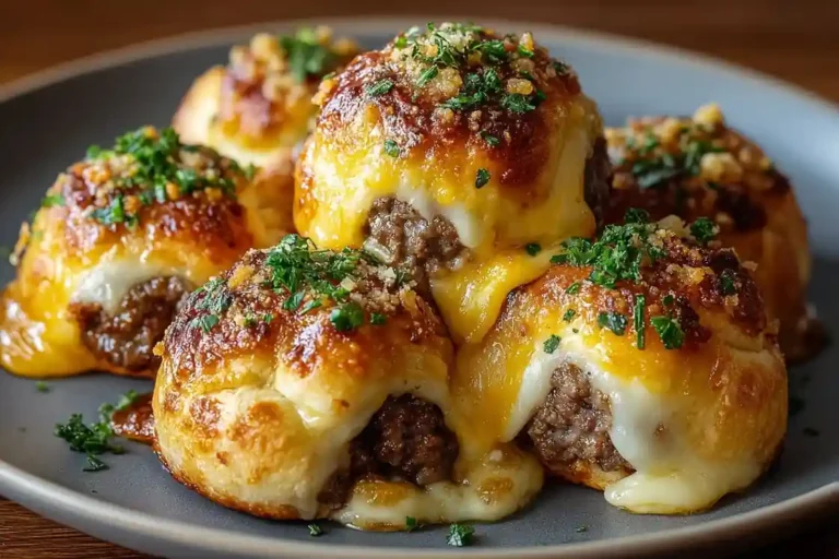 Cheeseburger Bombs