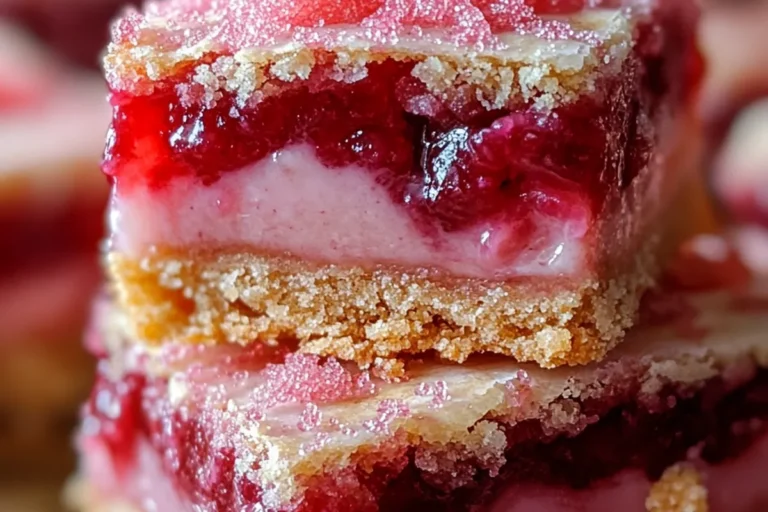 Cherry Crumble Bars