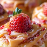 Cinnabon Strawberry Butterscotch Cheesecake Rolls