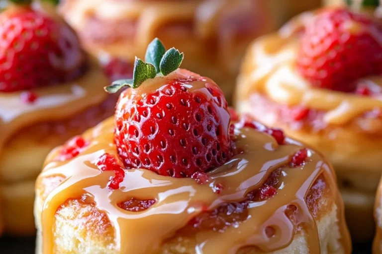 Cinnabon Strawberry Butterscotch Cheesecake Rolls