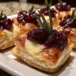 Cranberry Brie Bites