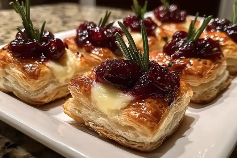 Cranberry Brie Bites