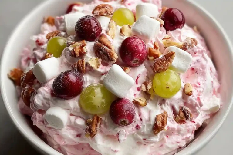 Cranberry Fluff Dessert