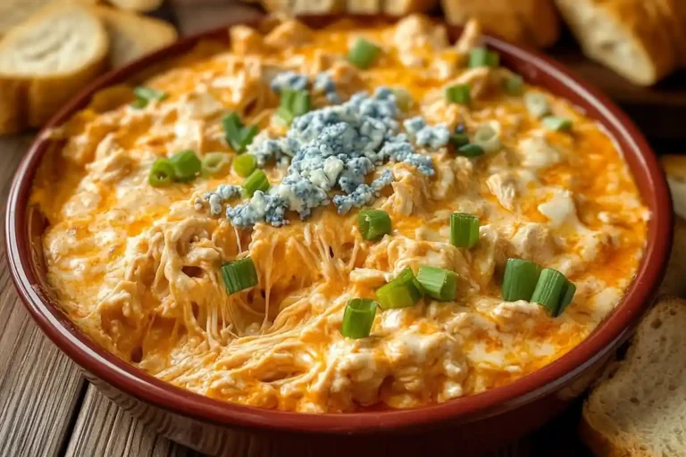 Creamy Buffalo Chicken Dip