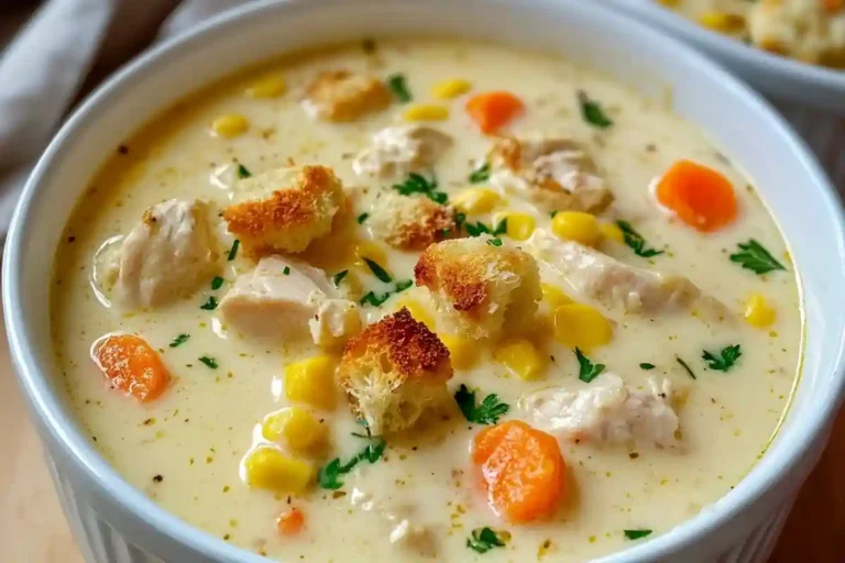 Creamy Crac Chicken Soup