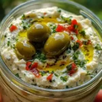 Creamy Feta Olive Dip