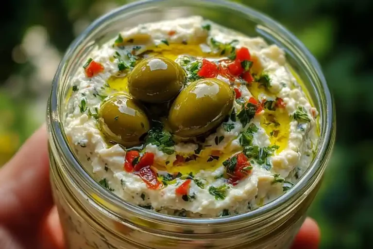 Creamy Feta Olive Dip