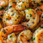 Creamy Garlic Butter Shrimp with Rice