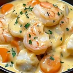 Creamy Garlic Seafood Sauce