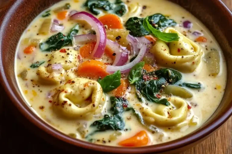 Creamy Tortellini Soup