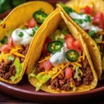Crispy Beef Tacos