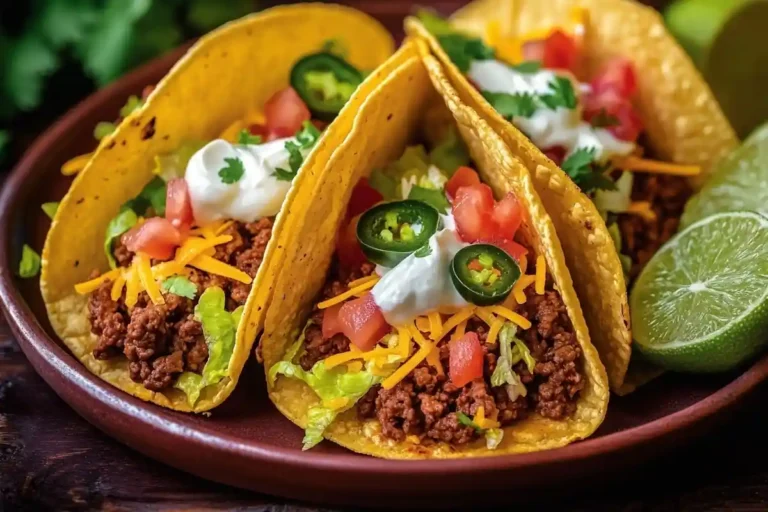 Crispy Beef Tacos
