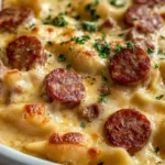 Crockpot Pierogi Casserole