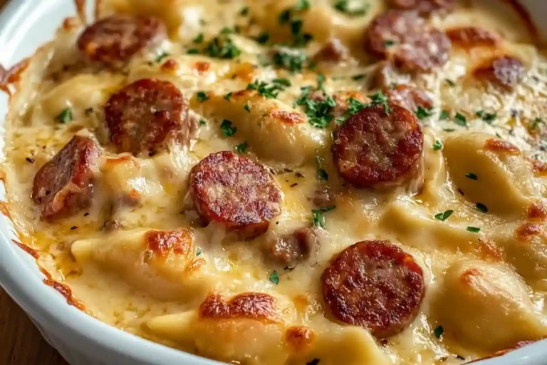 Crockpot Pierogi Casserole