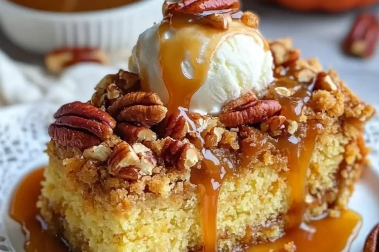 Easy Pumpkin Crunch Cake