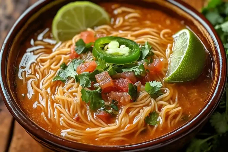 Fideo Mexican Noodle Soup