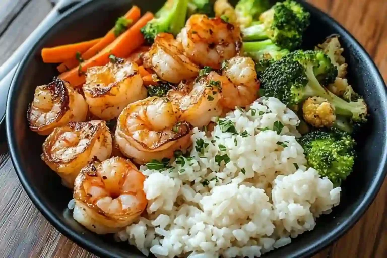 Garlic Butter Shrimp Bowl