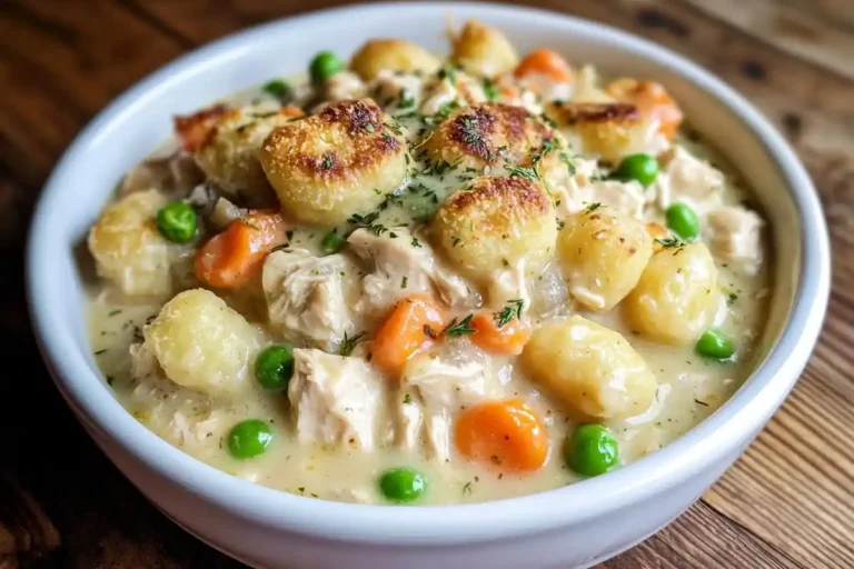 Gnocchi Chicken Pot Pie