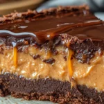 Gooey Butterscotch Brownie Pie