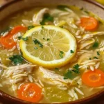 Greek Lemon Chicken Soup