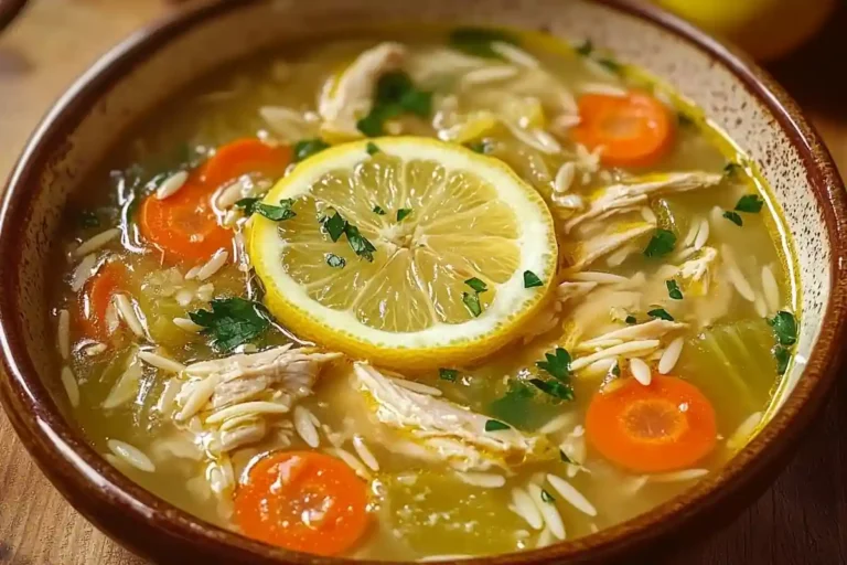 Greek Lemon Chicken Soup