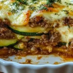 Ground Beef Zucchini Bake