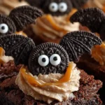 HALLOWEEN BAT BROWNIES