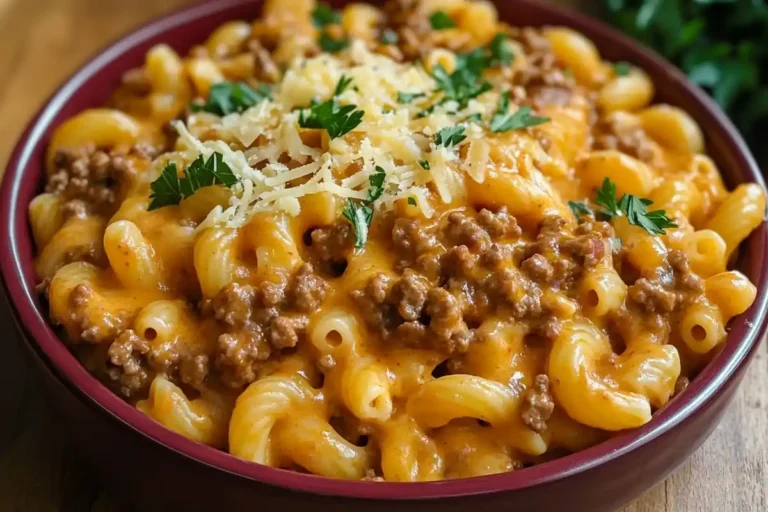 Healthy Hamburger Helper Recipe