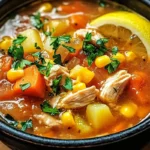 Hearty Chicken Vegetable Soup