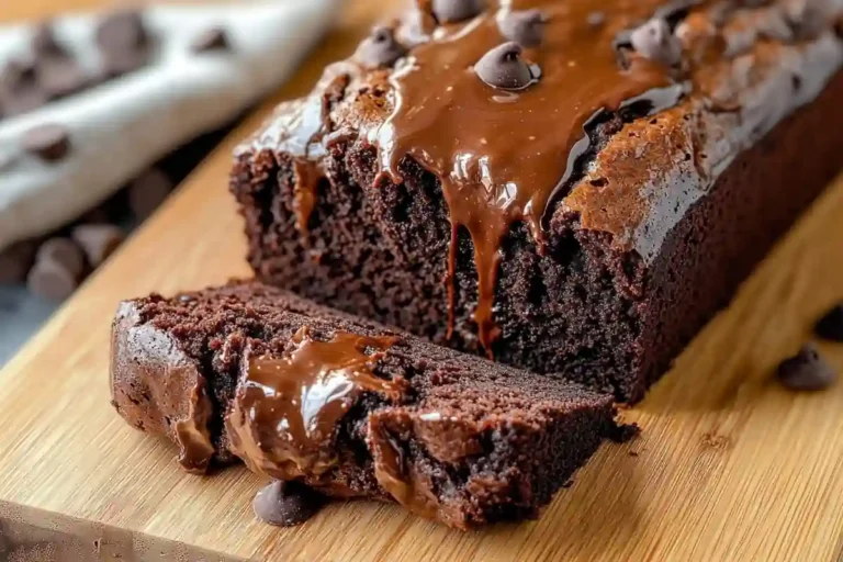 Hot Fudge Brownie Bread