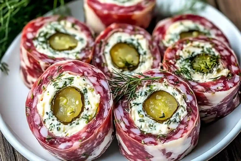 Keto Salami Roll Ups