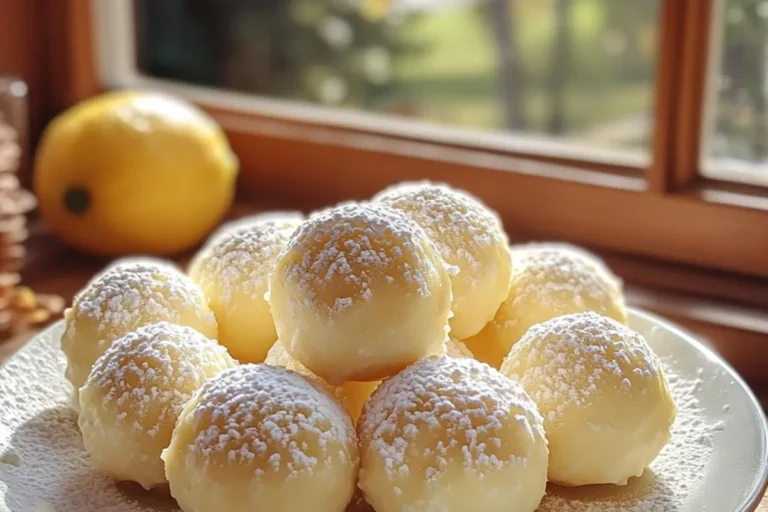 LEMON CHOCOLATE TRUFFLES