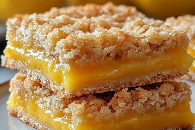 LEMON CRUMBLE BARS