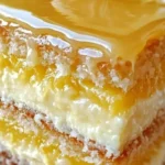 LEMON CUSTARD CAKE
