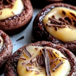 Lava Cookies with Lemon Cream Filling
