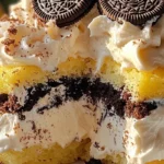 Lemon Oreo Mini Cream Cakes