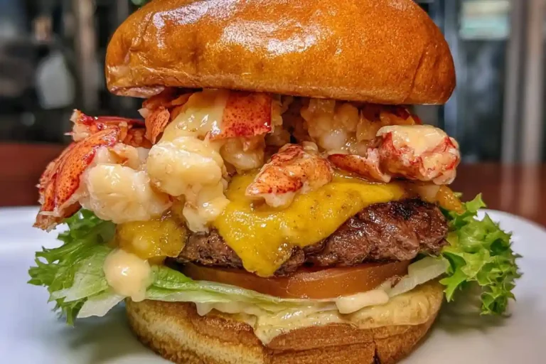 Lobster Surf and Turf Burger: A Flavor Explosion Awaits! 2 Lobster Surf and Turf Burger