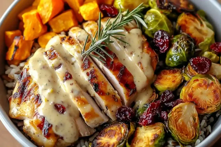 Maple Dijon Chicken Bowl