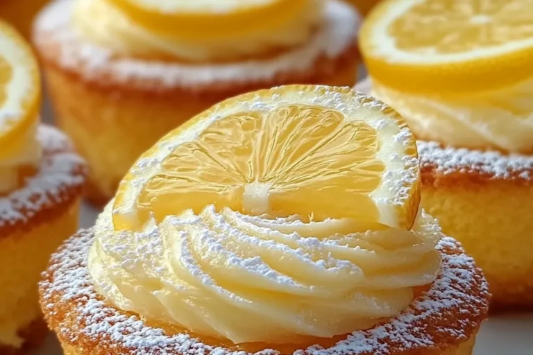 Mini Lemon Butter Cakes