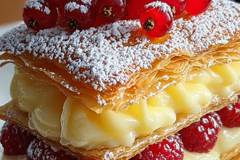 Mini Lemon Mille-Feuille