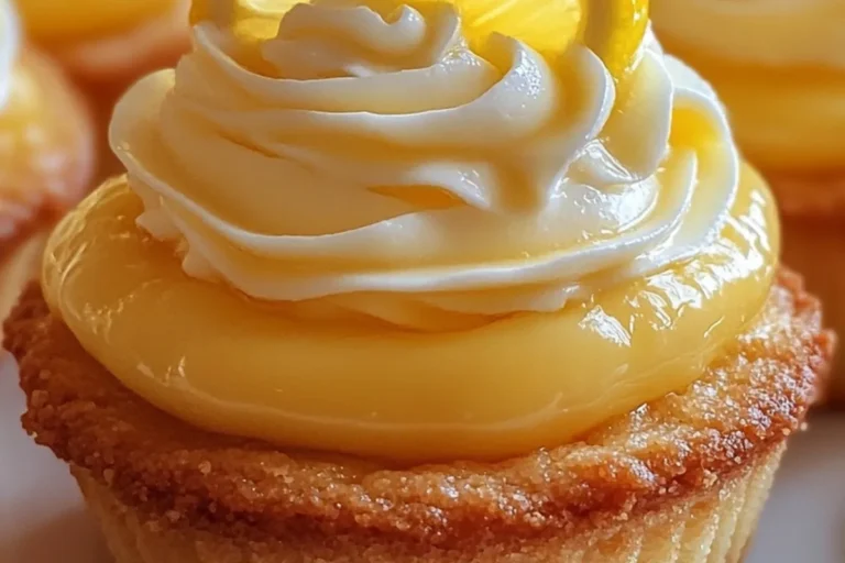 Muffin Pan Lemon Custard Cups
