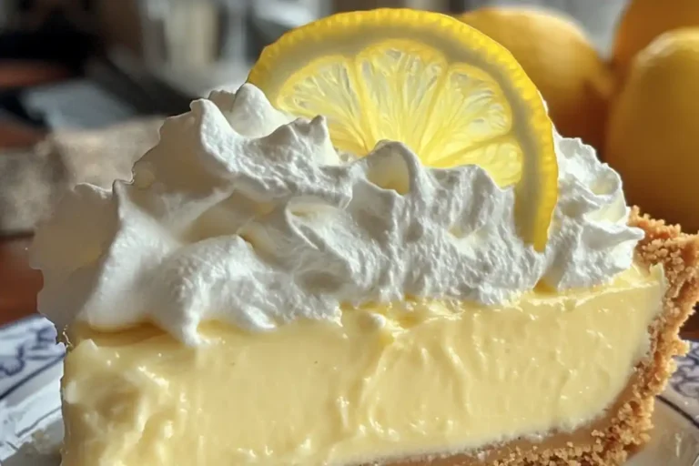 NO-BAKE CREAM CHEESE LEMONADE PIE