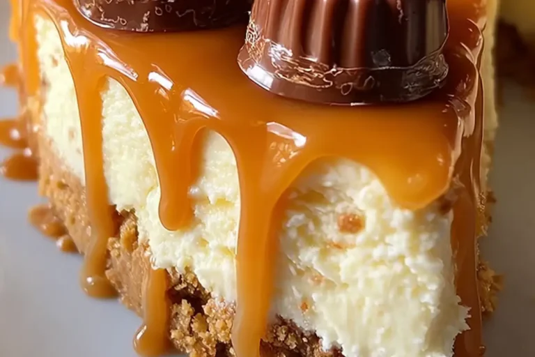No Bake Rolo Cheesecake Butterscotch