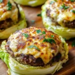 Oven Baked Cabbage Burgers