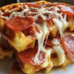 Pizza Waffle Snacks