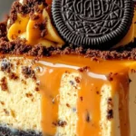 Pumpkin Butterscotch Cheesecake with Oreo Crust