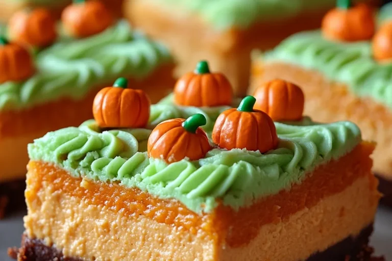 Pumpkin Cheesecake Bars